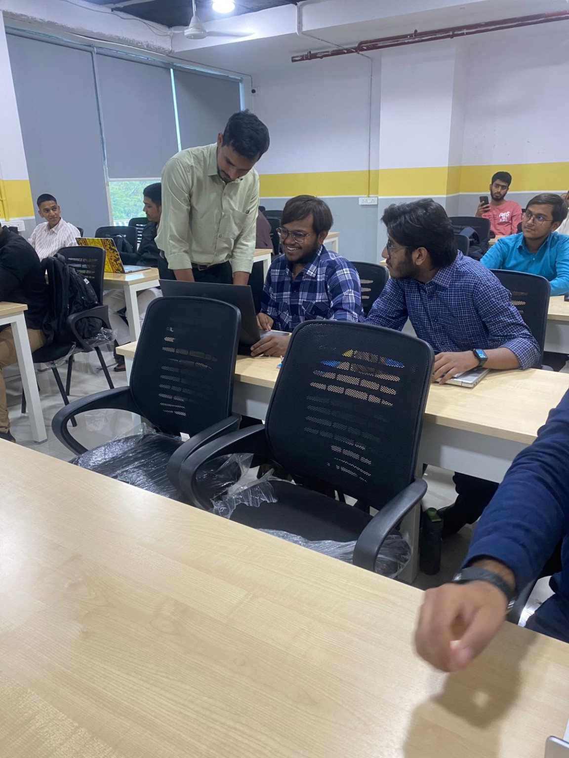 Cybersecurity training session
